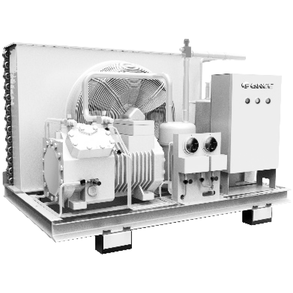 GNJ-BF系列半封閉活塞式風冷冷凝機組